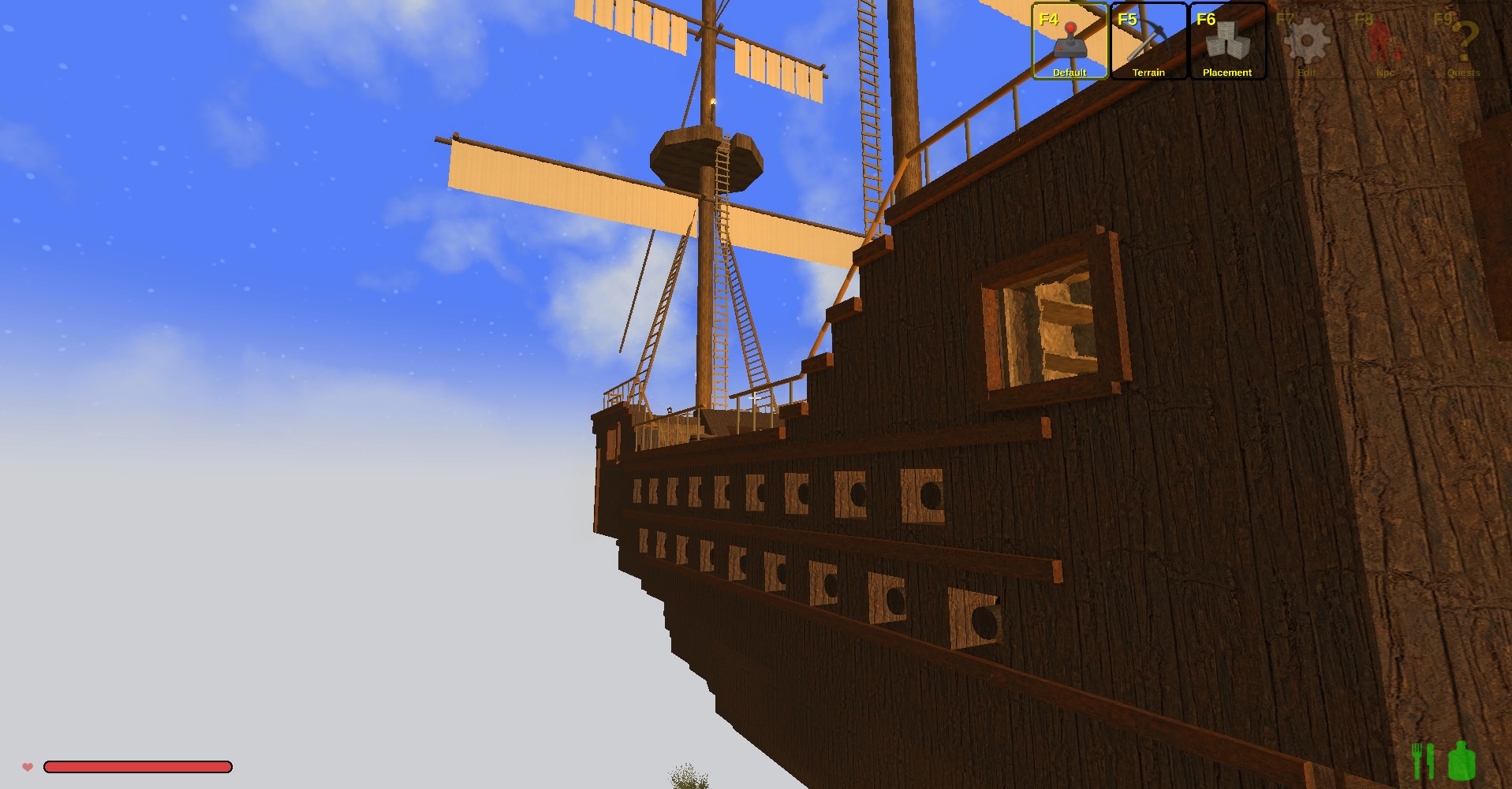 minecraft pirate ship blueprints