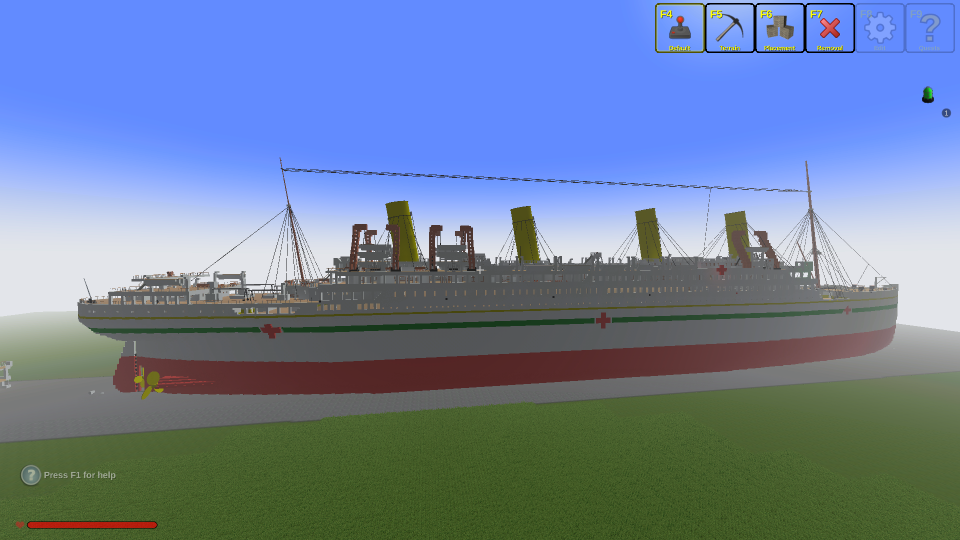 HMHS Britannic Blueprints Rising World