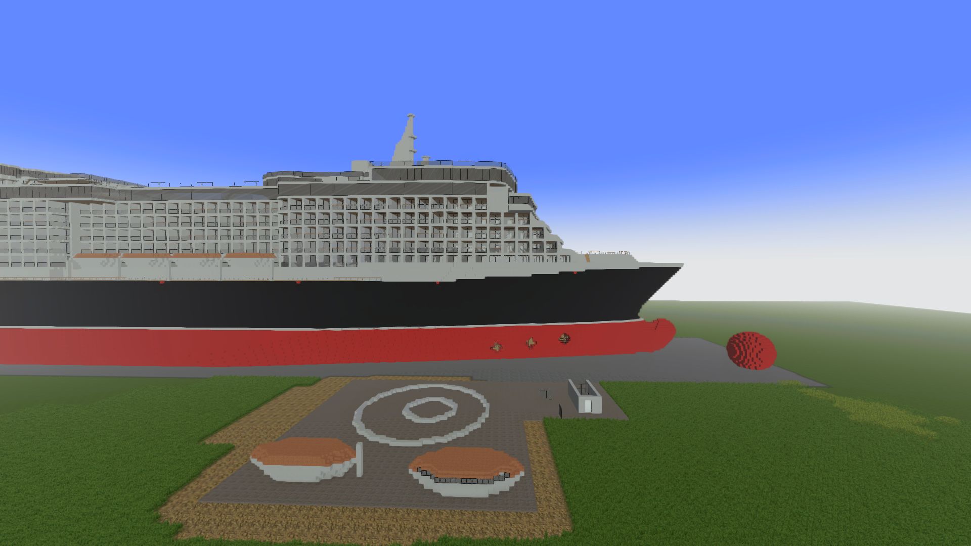 minecraft cruise ship blueprints