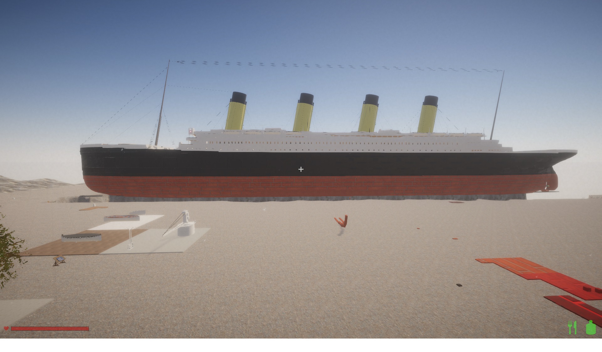 RMS TITANIC Rebuild with interiors - Blueprints - Rising World