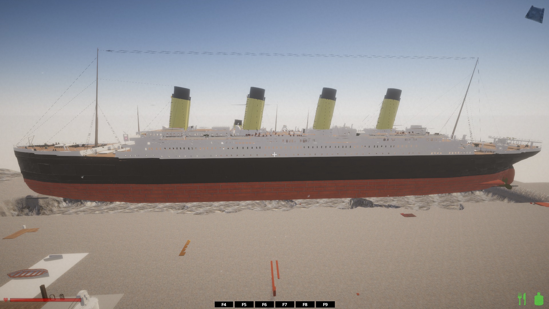 titanic rebuild 2022